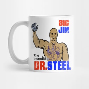 Vintage Retro Big Jim Dr. Steel Mug